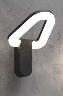 SU-AL-438 OUTDOOR WALL LAMP